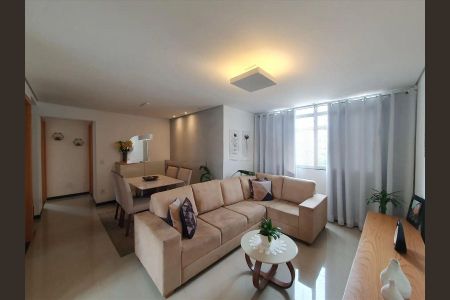 Sala de apartamento à venda com 4 quartos, 154m² em Graça, Belo Horizonte