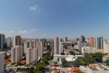 Studio para alugar com 28m², 1 quarto e sem vaga Studio para alugar com 28m², 1 quarto e sem vagaVista da Varanda