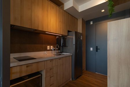 Studio para alugar com 28m², 1 quarto e sem vaga Studio para alugar com 28m², 1 quarto e sem vagaCozinha