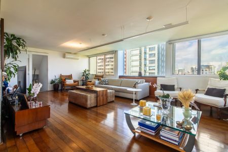 Sala de apartamento para alugar com 3 quartos, 320m² em Santo Amaro, São Paulo