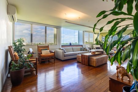 Sala de apartamento para alugar com 3 quartos, 320m² em Santo Amaro, São Paulo