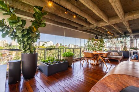 Varanda de apartamento para alugar com 3 quartos, 320m² em Santo Amaro, São Paulo