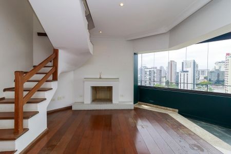 Sala de apartamento à venda com 4 quartos, 219m² em Campo Belo, São Paulo