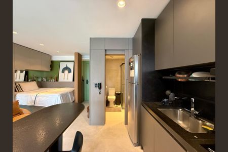 Apartamento à venda com 37m², 0 quarto e 1 vaga Apartamento à venda com 37m², 0 quarto e 1 vagaCozinha