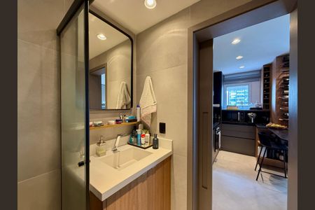 Apartamento à venda com 37m², 0 quarto e 1 vaga Apartamento à venda com 37m², 0 quarto e 1 vagaBanheiro