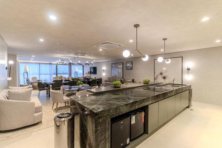 Studio para alugar com 30m², 1 quarto e sem vaga Studio para alugar com 30m², 1 quarto e sem vagaÁrea comum - Salão de festas