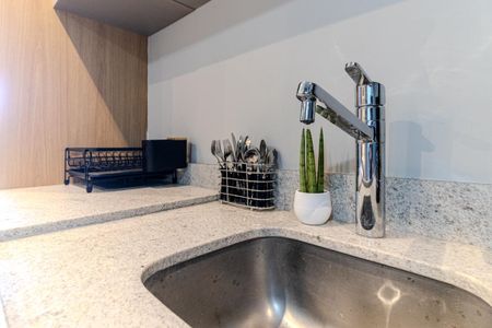 Studio para alugar com 30m², 1 quarto e sem vaga Studio para alugar com 30m², 1 quarto e sem vagaCozinha