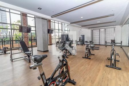 Apartamento à venda com 42m², 1 quarto e 1 vaga Apartamento à venda com 42m², 1 quarto e 1 vagaÁrea comum - Academia