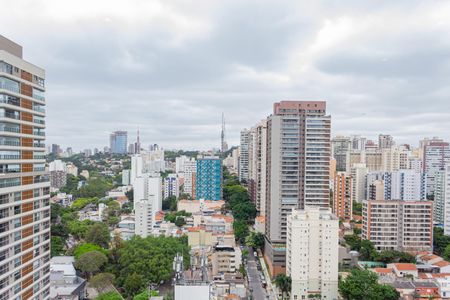 Vista da Sala de apartamento à venda com 1 quarto, 42m² em Perdizes, São Paulo