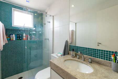 Apartamento à venda com 110m², 3 quartos e 2 vagasBanheiro da Suíte 