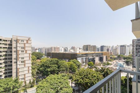 Apartamento para alugar com 28m², 1 quarto e sem vagaVaranda