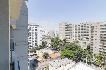 Apartamento para alugar com 28m², 1 quarto e sem vagaVaranda