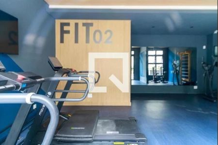 Apartamento para alugar com 31m², 1 quarto e sem vaga Apartamento para alugar com 31m², 1 quarto e sem vagaAcademia