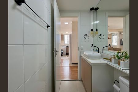 Apartamento para alugar com 33m², 2 quartos e sem vagaBanheiro Social