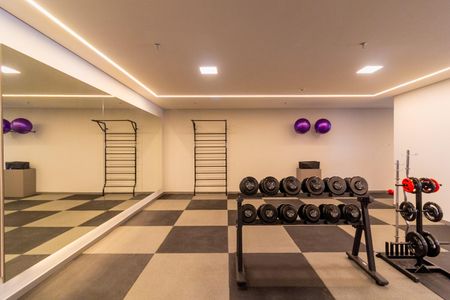 Studio à venda com 24m², 1 quarto e sem vagaAcademia