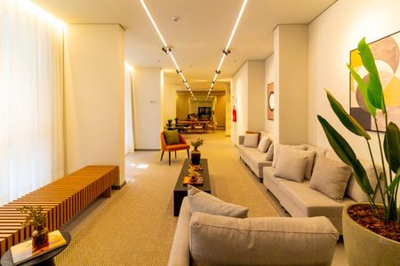 Studio à venda com 24m², 1 quarto e sem vagaSalão de festas