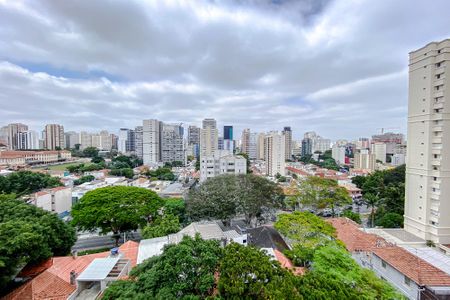 Vista da Sala de apartamento à venda com 4 quartos, 206m² em Vila Clementino, São Paulo