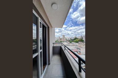 Varanda de apartamento à venda com 1 quarto, 27m² em Brás, São Paulo
