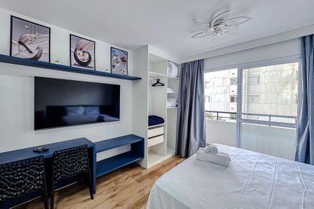 Studio para alugar com 27m², 1 quarto e sem vagaSala/Quarto