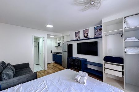 Studio para alugar com 27m², 1 quarto e sem vagaSala/Quarto