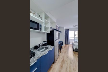 Studio para alugar com 27m², 1 quarto e sem vagaCozinha