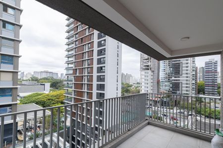 Varanda da Sala de apartamento à venda com 2 quartos, 97m² em Indianópolis, São Paulo