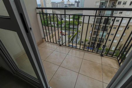 Varanda da Sala de apartamento para alugar com 2 quartos, 47m² em Parque São Lourenço, São Paulo