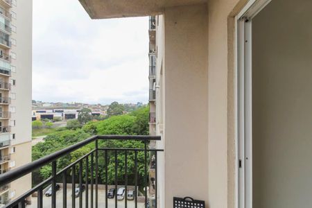 Varanda da Sala de apartamento para alugar com 2 quartos, 47m² em Parque São Lourenço, São Paulo