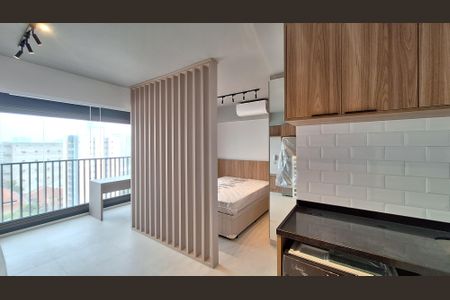 Sala/Cozinha/Área de serviço de apartamento para alugar com 1 quarto, 32m² em Pompeia, São Paulo