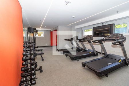 Studio para alugar com 19m², 1 quarto e sem vaga Studio para alugar com 19m², 1 quarto e sem vagaÁrea comum - Academia