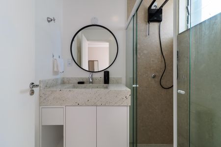 Apartamento para alugar com 34m², 1 quarto e 1 vaga Apartamento para alugar com 34m², 1 quarto e 1 vagaBanheiro