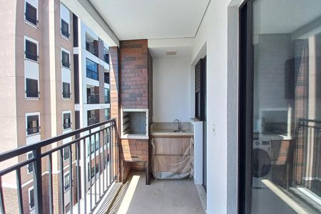 Varanda da Sala  de apartamento à venda com 2 quartos, 77m² em Swiss Park, Campinas