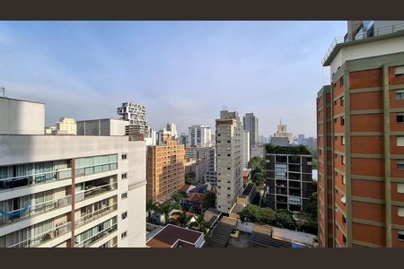 Studio para alugar com 24m², 1 quarto e sem vaga Studio para alugar com 24m², 1 quarto e sem vagaVista da Varanda do Studio