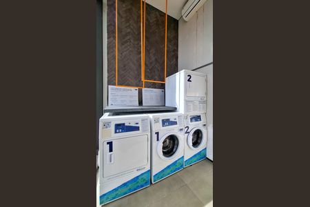Studio para alugar com 24m², 1 quarto e sem vaga Studio para alugar com 24m², 1 quarto e sem vagaÁrea Comum - Lavanderia