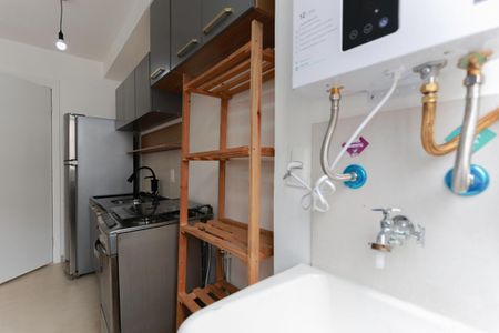 Apartamento à venda com 36m², 2 quartos e sem vaga Apartamento à venda com 36m², 2 quartos e sem vagaCozinha e área de serviço