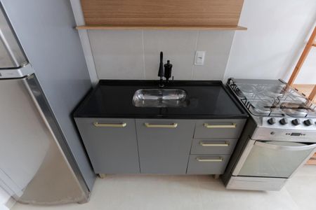 Apartamento à venda com 36m², 2 quartos e sem vaga Apartamento à venda com 36m², 2 quartos e sem vagaCozinha e área de serviço