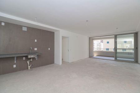 Sala/Cozinha de apartamento à venda com 3 quartos, 126m² em Pinheiros, São Paulo