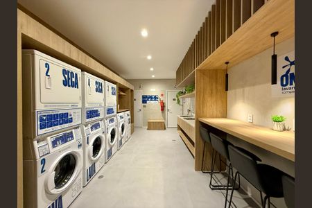 Studio à venda com 29m², 0 quarto e sem vagaLavanderia 