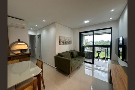 Sala de apartamento para alugar com 2 quartos, 64m² em Tamboré, Barueri