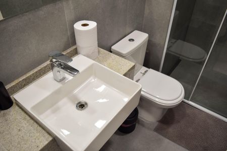 Studio para alugar com 27m², 1 quarto e sem vagaBanheiro Studio