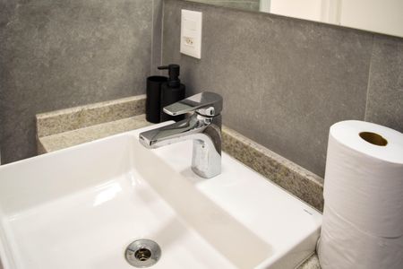 Studio para alugar com 27m², 1 quarto e sem vagaBanheiro Studio