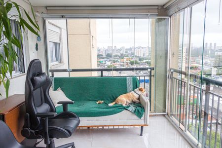 Varanda da Sala de apartamento à venda com 2 quartos, 67m² em Socorro, São Paulo