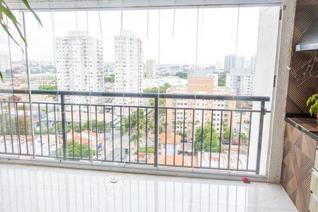 Varanda da Sala de apartamento à venda com 2 quartos, 67m² em Socorro, São Paulo