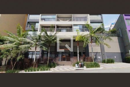 Studio para alugar com 36m², 1 quarto e 1 vaga Studio para alugar com 36m², 1 quarto e 1 vagaFachada