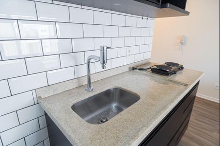 Studio para alugar com 36m², 1 quarto e 1 vaga Studio para alugar com 36m², 1 quarto e 1 vagaCozinha