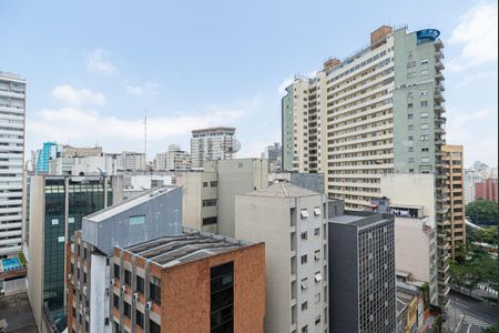 Studio para alugar com 36m², 1 quarto e 1 vaga Studio para alugar com 36m², 1 quarto e 1 vagaVista da Varanda do Studio