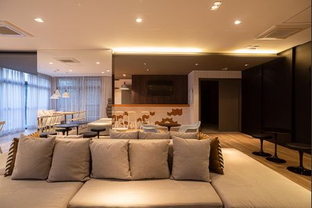 Studio para alugar com 36m², 1 quarto e 1 vaga Studio para alugar com 36m², 1 quarto e 1 vagaÁrea comum - Salão de festas