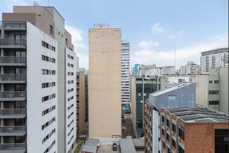 Studio para alugar com 36m², 1 quarto e 1 vaga Studio para alugar com 36m², 1 quarto e 1 vagaVista da Varanda do Studio