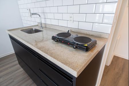 Studio para alugar com 36m², 1 quarto e 1 vaga Studio para alugar com 36m², 1 quarto e 1 vagaCozinha