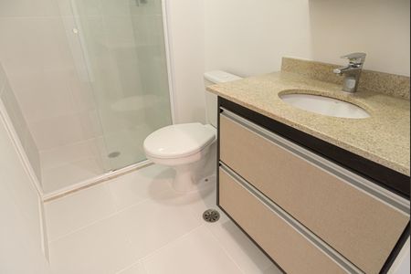 Studio para alugar com 36m², 1 quarto e 1 vaga Studio para alugar com 36m², 1 quarto e 1 vagaBanheiro Social